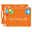 MALLETTE D’URGENCE E-H MÉDECIN + CABINET MT-CD, 400 X 300 X 150 MM