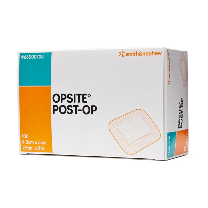 Opsite Post-Op n, 6.5 cm x 5 cm, pansement stérile adhésif imperméable