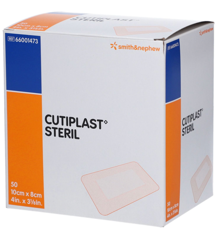 [66001473] CUTIPLAST STERILE 10 CM X 8 CM