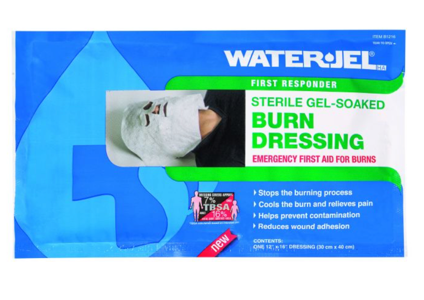 WATER JEL STATION BRÛLURES REMPLIE, 53 X 42.5 X 5 CM, UNIT 1