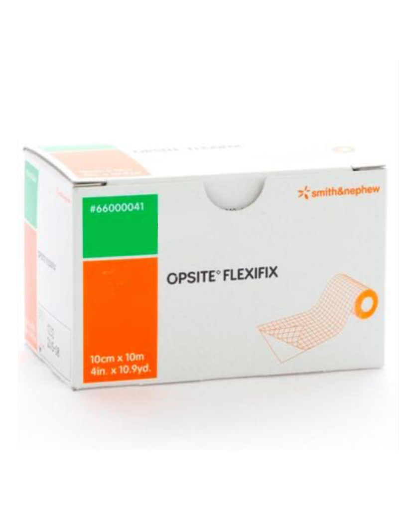 [66000041] OPSITE FLEXIFIX, 10 CM X 10 M, FILM TRANSPARENT ADHÉSIF NON STÉRILE EN ROULEAU