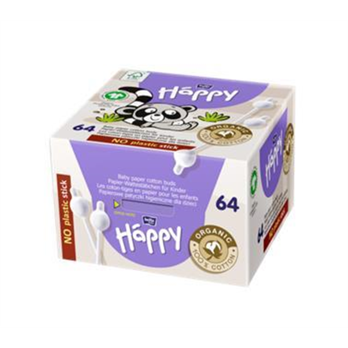 [BB-081-P064-009] Bella Baby Happy Coton buds for babies, 64 pcs
