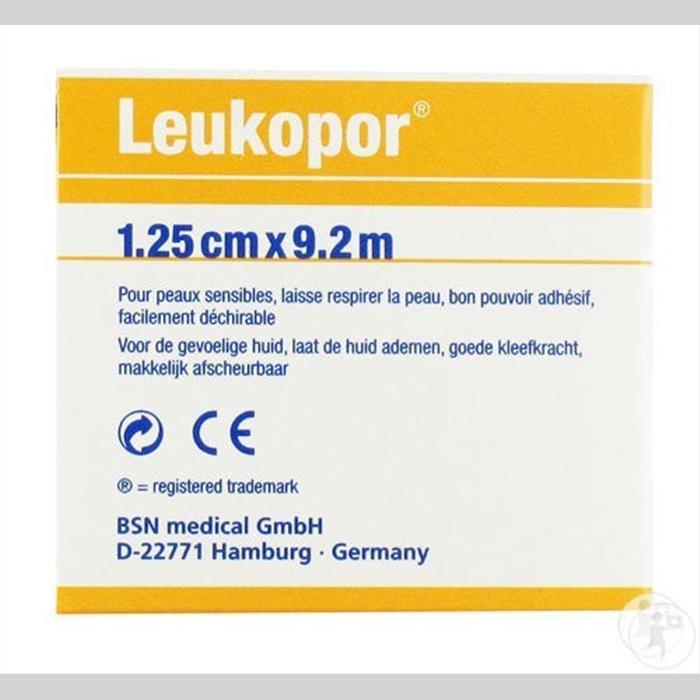 Leukopor 1,25 cm x 9,2 m – sparadrap microporeux