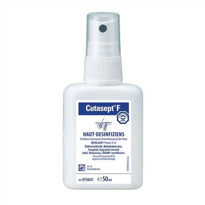 [981968] CUTASEPT-F 50 ML, ANTISEPTIQUE CUTANÉ INCOLORE POUR STATIONS ET CABINETS