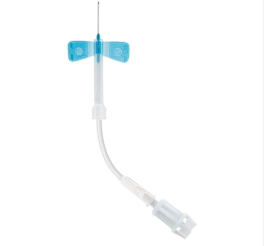 Aiguille Sarstedt Multifly avec multi-adaptateur D.0,8 mm, L.19 mm, 21G x 3/4, 120 pcs, avec long tube 200 mm