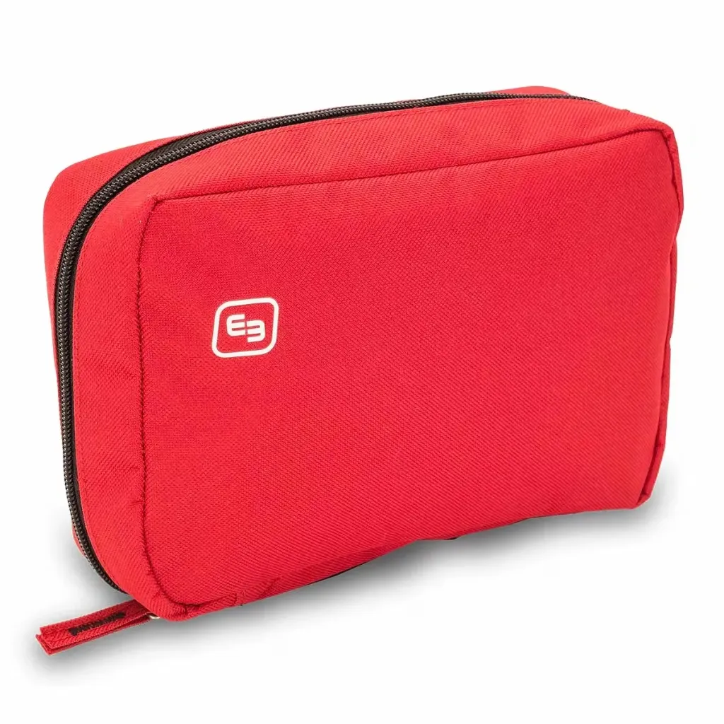 Trousse de premiers secours CUREandGO, capacité moyenne, rouge, 600D