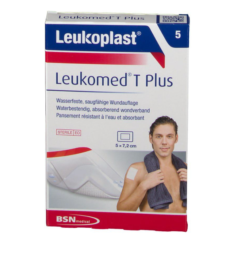 [7995401] Leukoplast Leukomed T Plus stérile 7,2 x 5 cm, 5 pcs