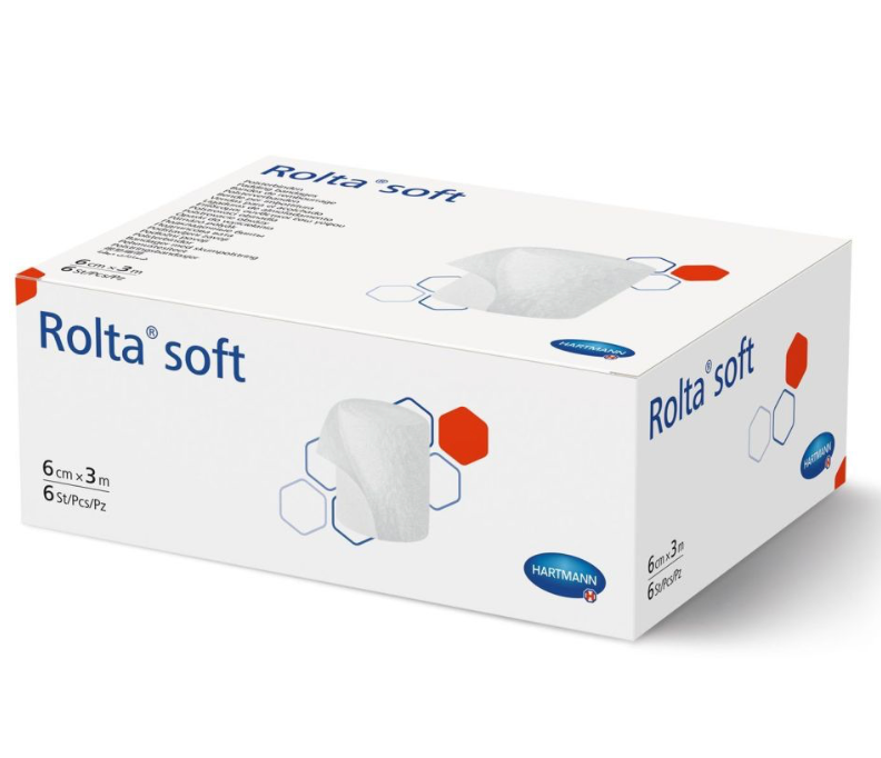 [H2 9320491] Bande ouate Rolta soft, 10 cm x 3 m, 30 pcs