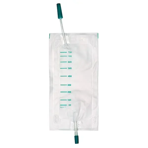 [H7 20146700] Poche à urine de jambe DCT, non stérile, tube 10 cm, entrée centrale, 750 ml, 10 pcs