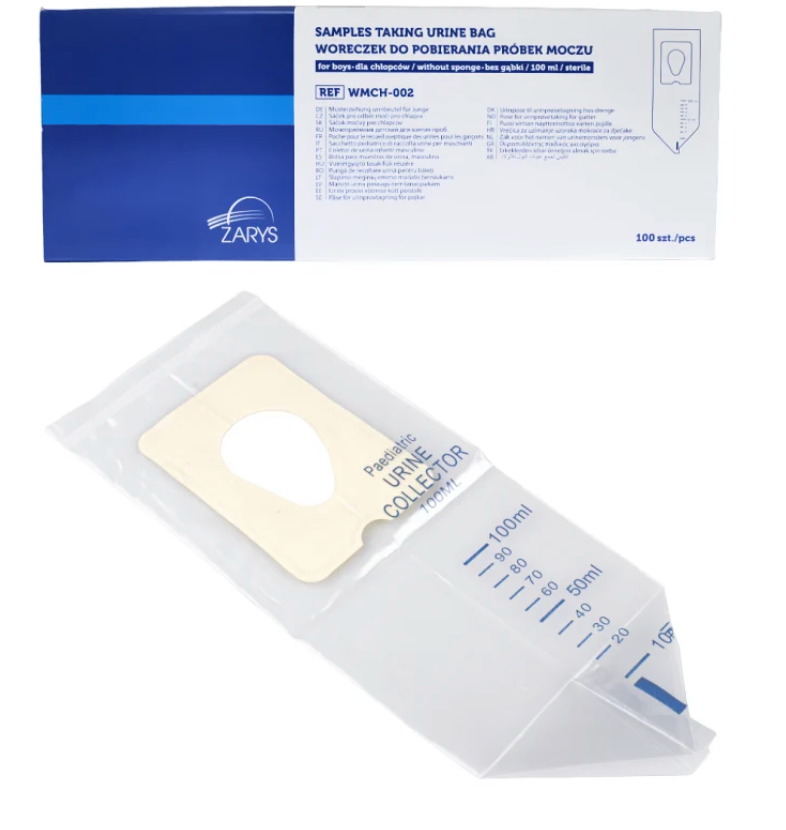 Collecteur urinaire adhésif pour femme, boîte de 10 pcs
