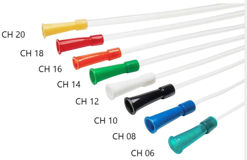 [0708914261] Sonde trachéostomie souple 28 cm CH14, 100 pcs
