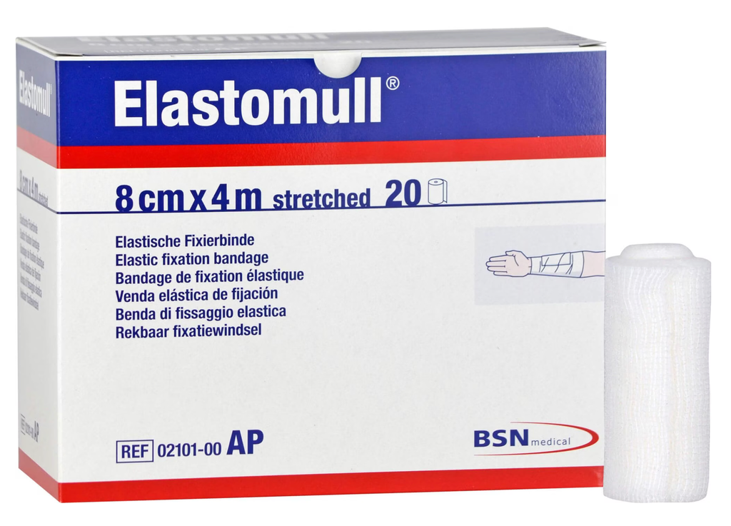 [209600] Elastomull 8 cm x 4 m, emballé individuellement, 20 pcs