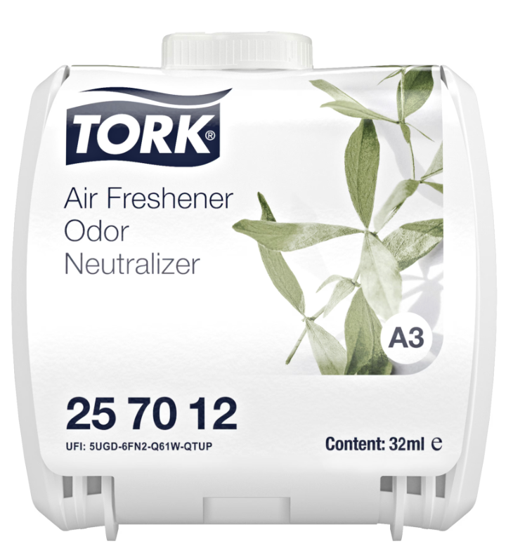 [257012] Désodorisant permanent Tork neutralisateur d’odeurs A3, 6 pcs
