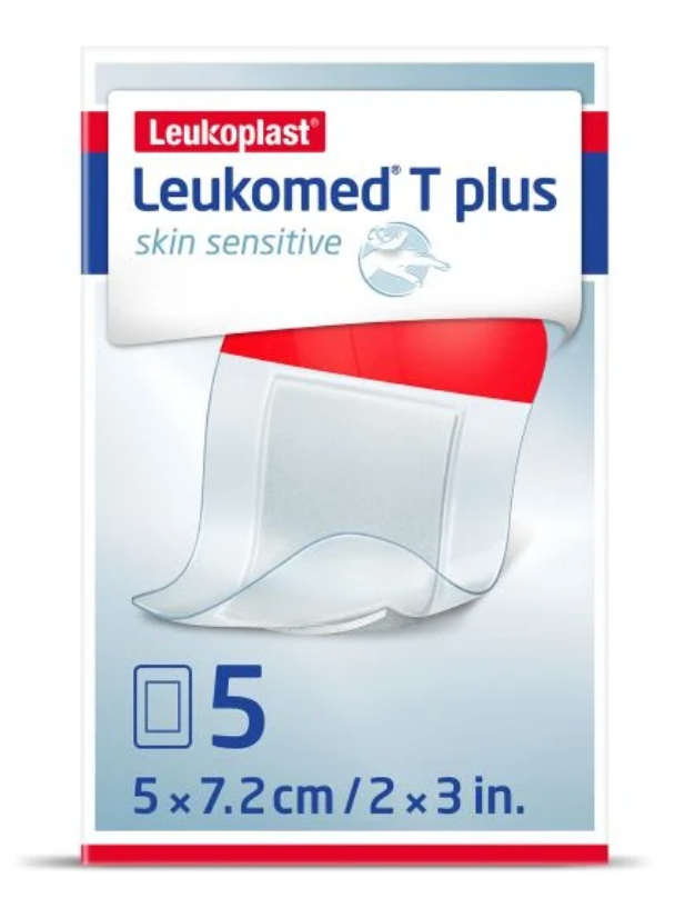 [7617800] Leukomed T Plus Skin Sensitive 7,2 x 5 cm, 5 pcs