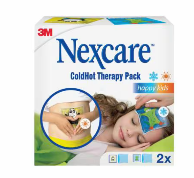 Coussins thermiques Nexcare™ ColdHot Happy Kids, 2/paquet