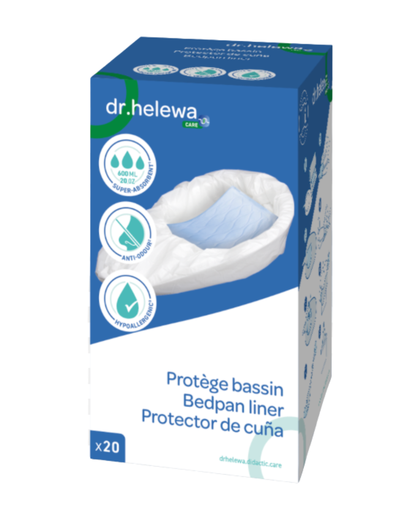 [803102] Protège-bassin à usage unique - Dr Helewa, 20 pcs