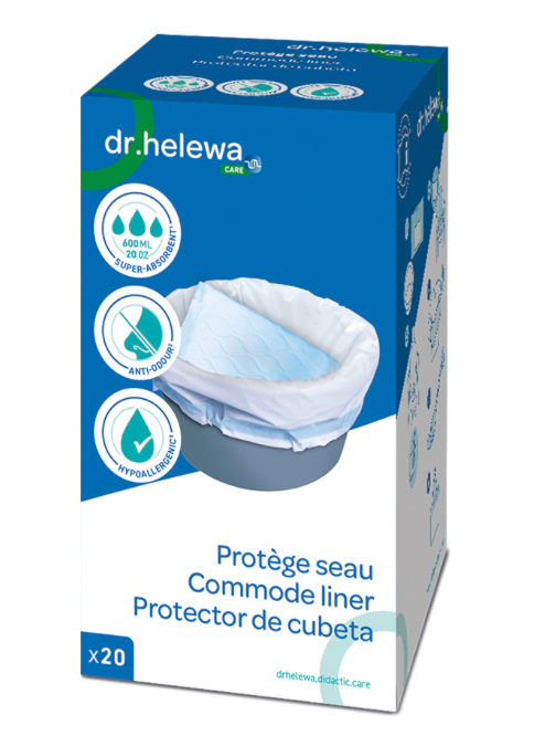 [803101] Protège-seau à usage unique - Dr Helewa, 20 pcs