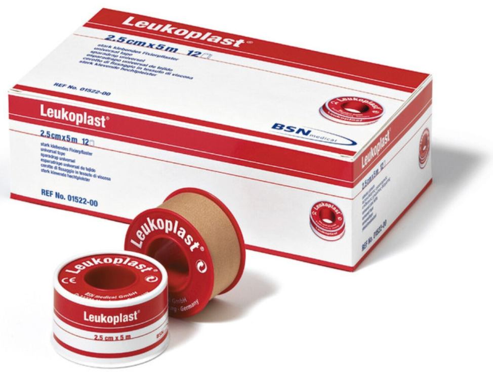 LEUKOPLAST, 2.5 CM X 5 M, 
OHNE SCHUTZRING