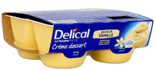 [4414959] DELICAL CREME DESSERT LA FLORIDINE vanille 4x125g