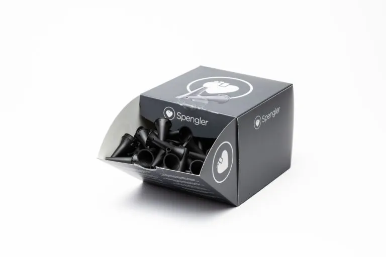 Spéculums Auriculaires, 250 pcs, dia. 4mm, noir, adulte, SPENGLER