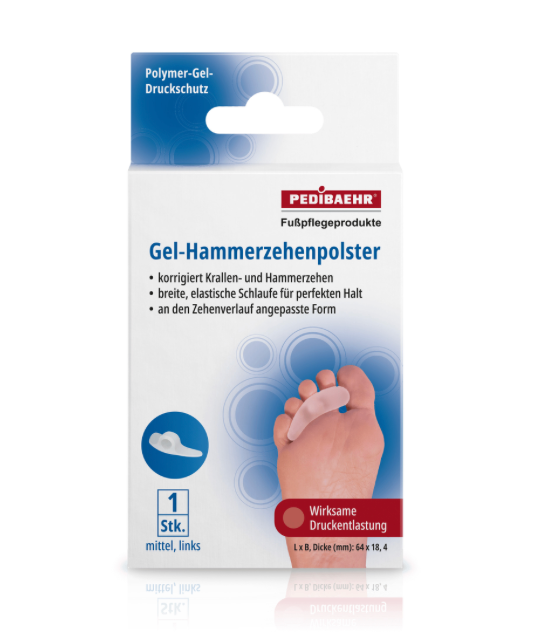 Gel-Hammerzehenpolster, mittel