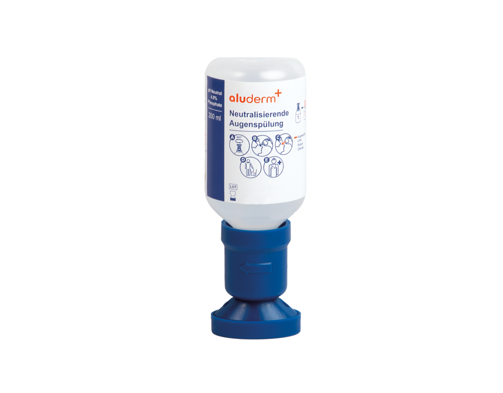[2010064] Aluderm Neutralizing Eye Wash pH Neutral 4.9% Phosphate 200 ml