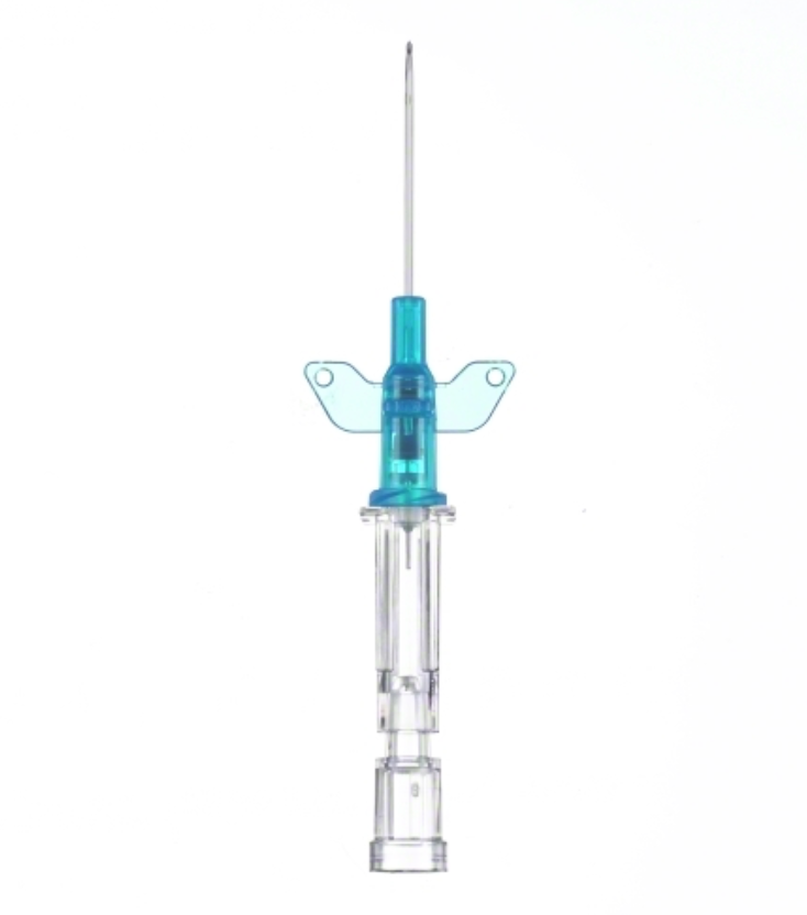 INTROCAN-W SAFETY FEP couleur bleue, 22G x 1 - 0,90 x 25 mm