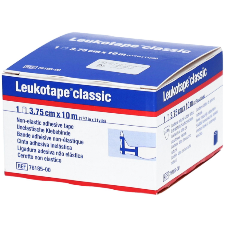 [7618500] LEUKOTAPE CLASSIC 3.75CMX10M BLEU
