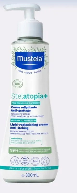 [170994] Mustela PA Stelatopia+ Creme replidante, 300ml