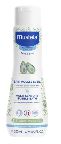 Mustela PN Bain mousse eveil 200ml