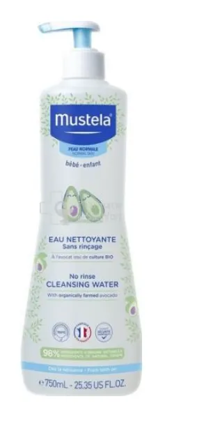 Mustela PN Eau nettoyante SS Rinc 750ml