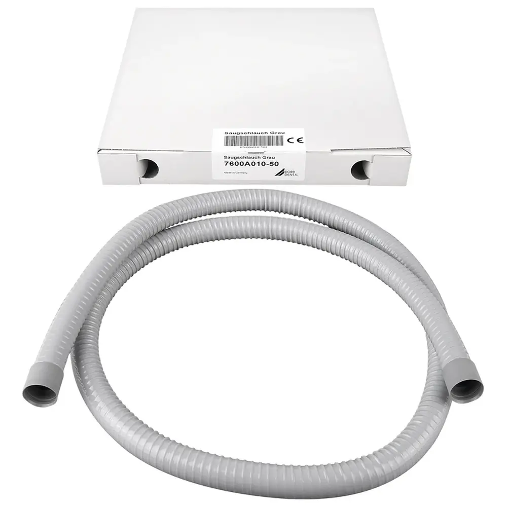 [7600A010-50] Dürr Dental - Gros tuyau d’aspiration, longueur 145 cm, d=19 mm, gris