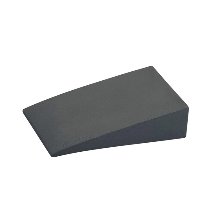 Aide à la fixation radiologique, cale inclinée 24x18x6 cm, recouverte de PU