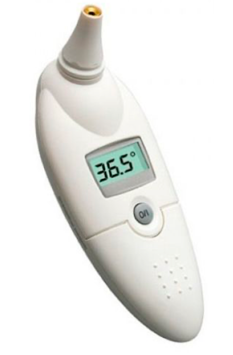 Thermomètre médical BOSOTHERM MEDICAL, avec 20 housses hygiéniques de protection