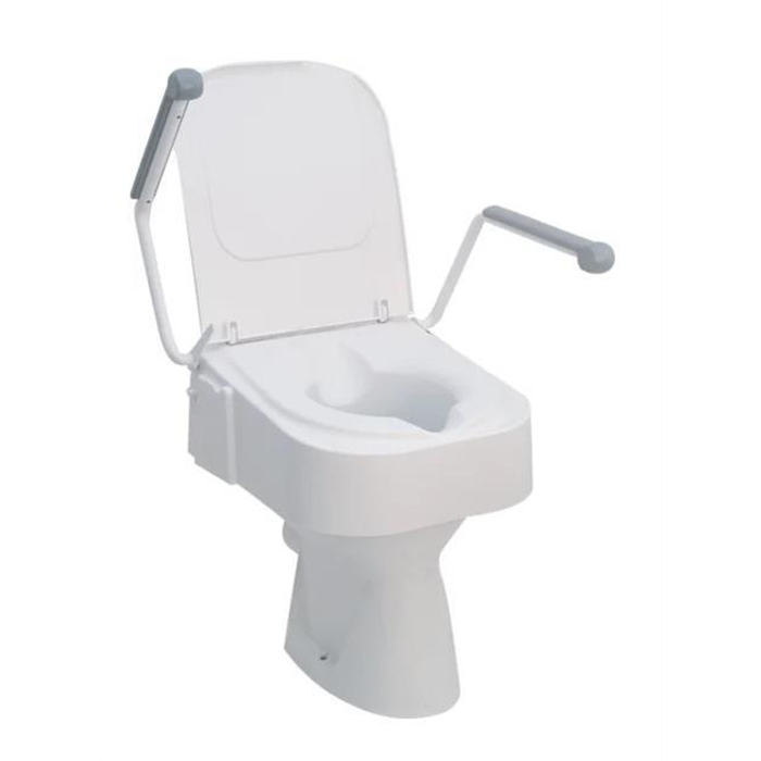 Réhausse de siège de toilette TSE 150, avec accoudoirs
