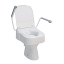 Réhausse de siège de toilette TSE 150, avec accoudoirs
