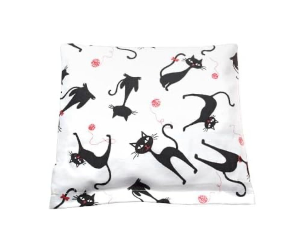 [21932] coussin aux noyaux de cerise KIDS, 19 x 19 cm, housse en coton