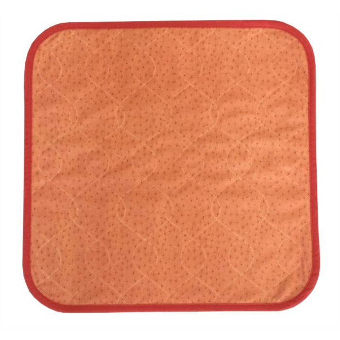 [4050 DUBAI-ORANGE] Couvre-chaise d’incontinence 45 x 45 cm, orange