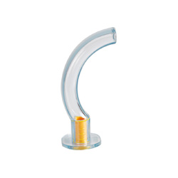 Canule de Guedel taille 4, polyuréthane, souple, flexible, avec protection anti-morsure