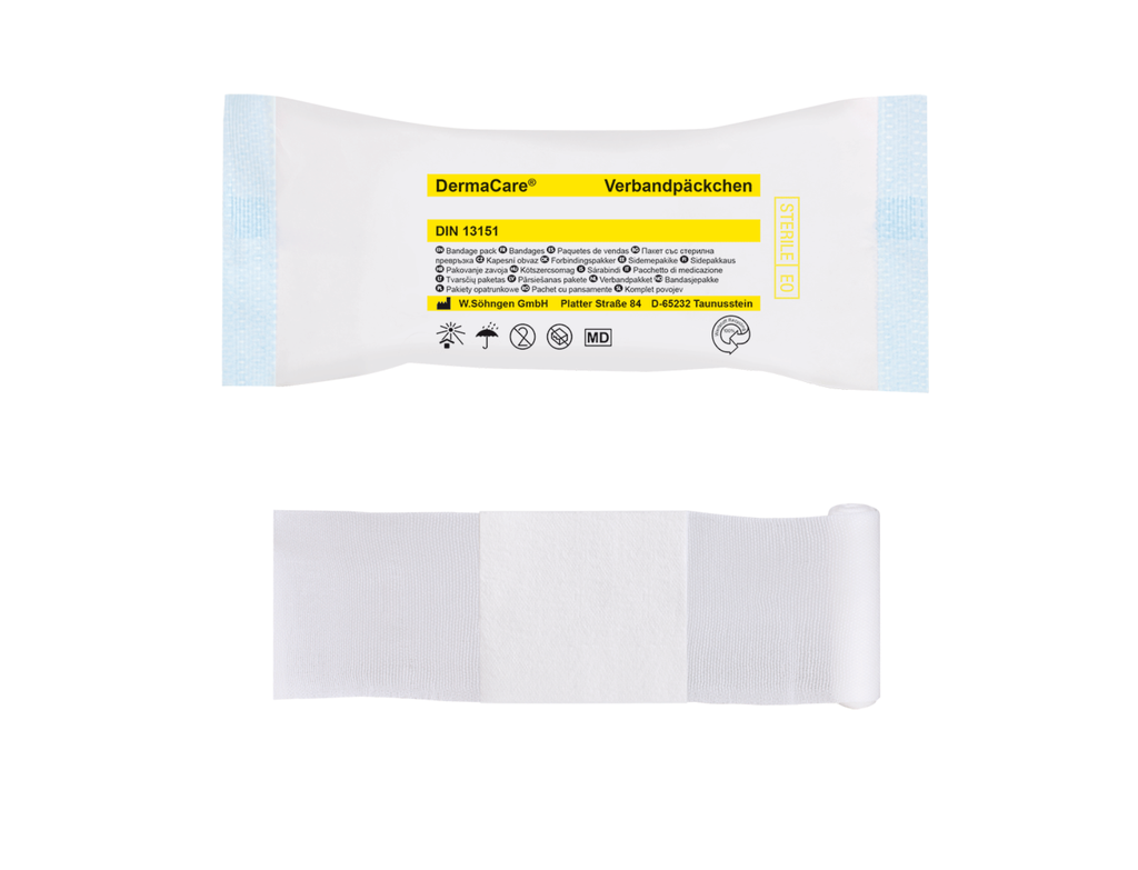 [1002002] DERMACARE paquet de pansement, petit, 6 x 8 cm