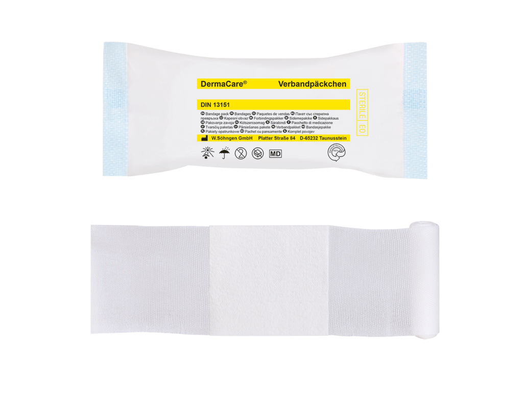 [1002004] DERMACARE paquet de pansement, grand, 10 x 12 cm