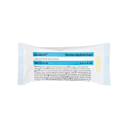 [1003371] Paquet de pansements Aluderm, petit, 6 x 8 cm Compresse 3 m x 6 cm