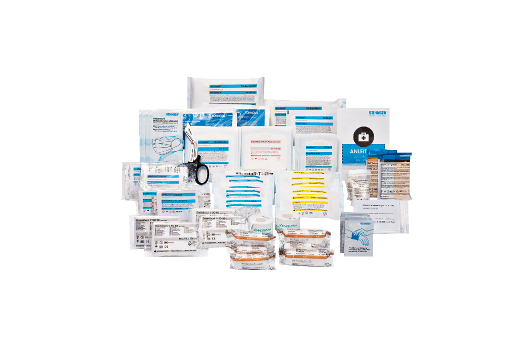[0303008] Recharge premiers secours industrie norme DIN 13169
