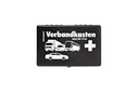 E-H Trousse de premiers secours pour véhicule (KFZ), en plastique, conforme à la norme DIN 13164, noire