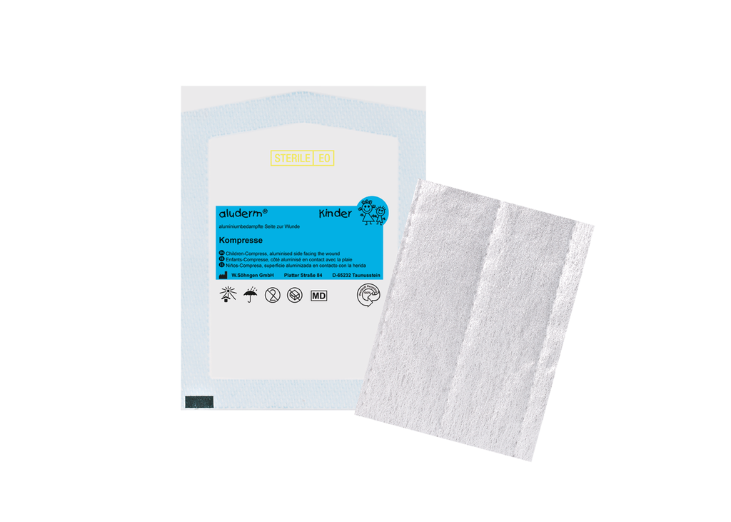 [1050210] ALUDERM compresse enfant 8 x 6 cm