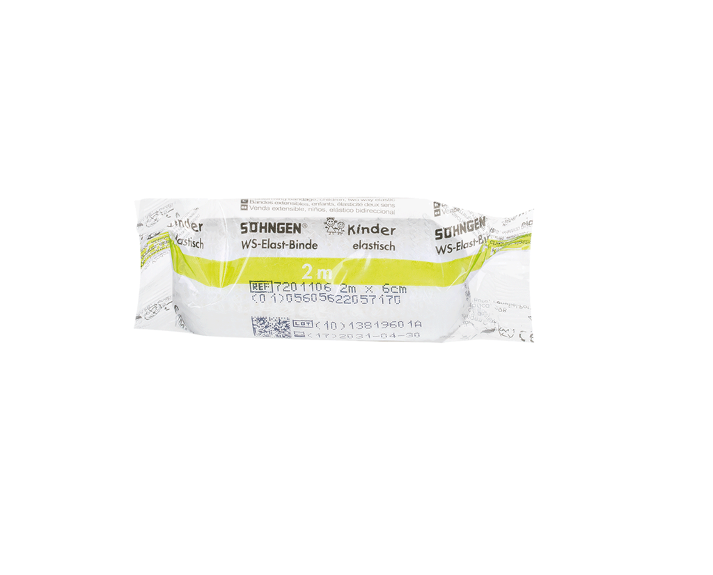 [1050010] Bande de gaze élastique enfant 2 m x 6 cm
