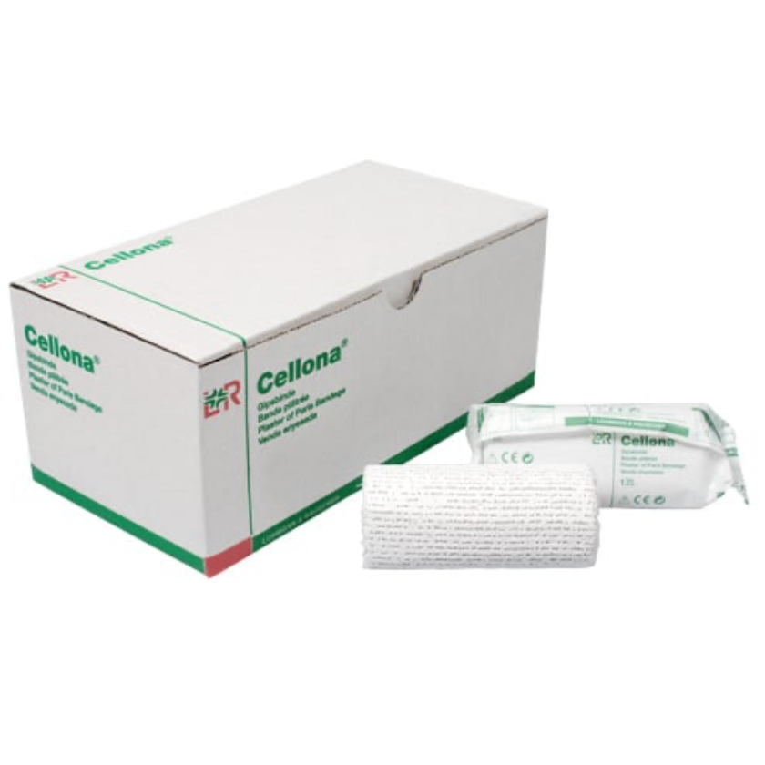 CELLONA bande plâtrée 10 cm x 2,75 m