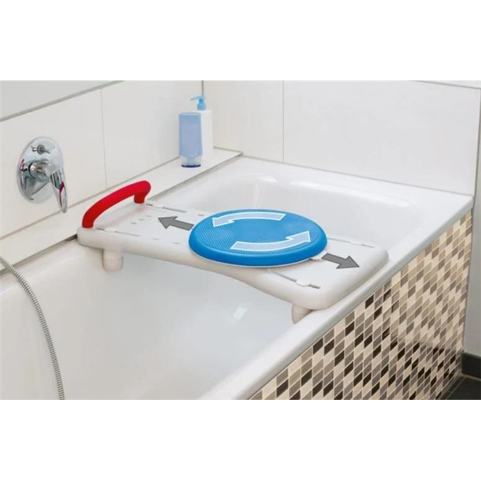 [78061000] Planche de bain Deluxe avec siège pivotant souple