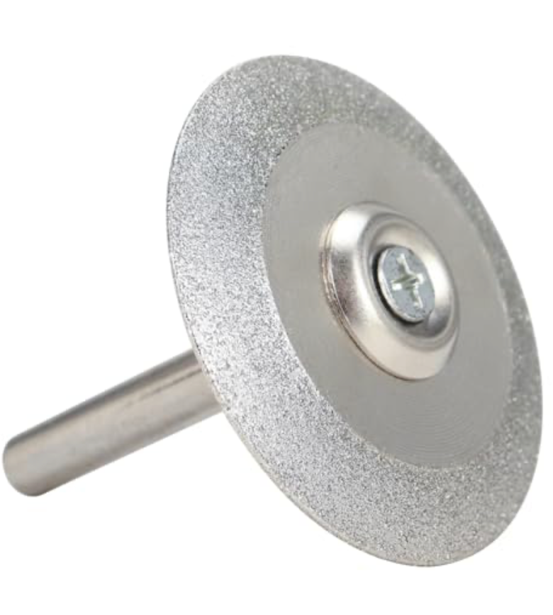 Meule diamantée fig. 801/035 H grain moyen pour lissage callosités et ongles