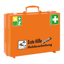 Mallette premiers secours métier spécial travail du bois MT-CD orange remplie DIN 131157
